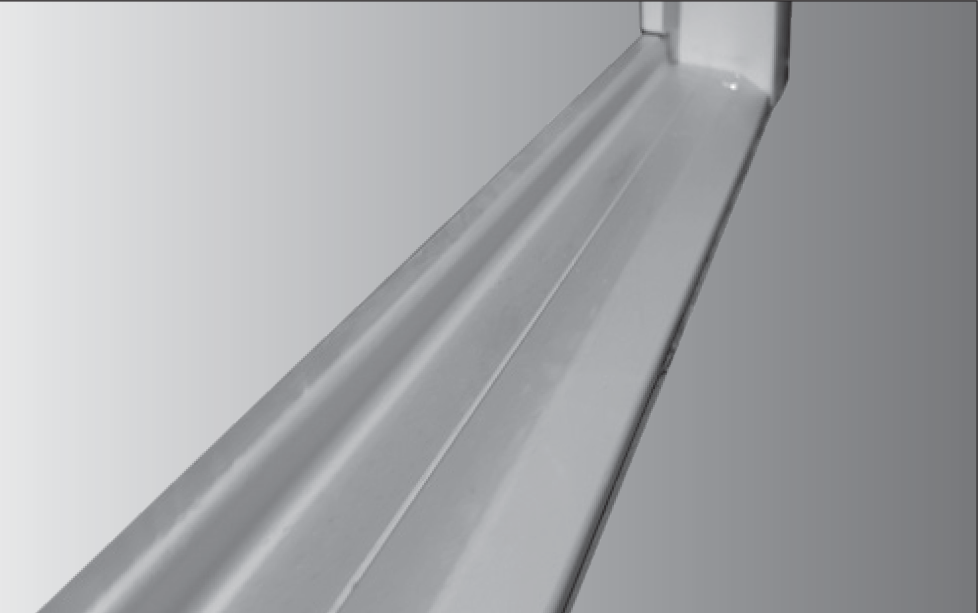 Aluminium threshold