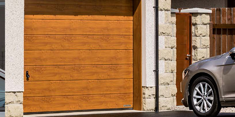 Garador Linear Large Design Sectional Garage Door - Sectional Garage Door Thatcham