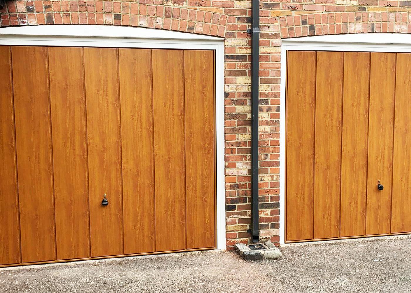 Timber Up and Over Garage Doors
