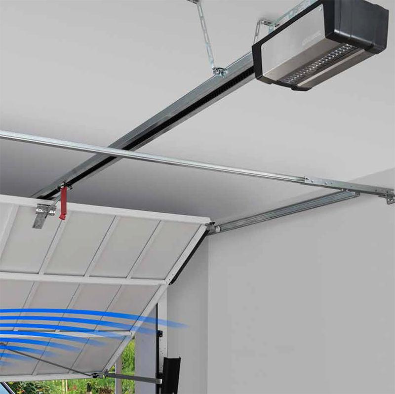 Garador garage door opening mechanism