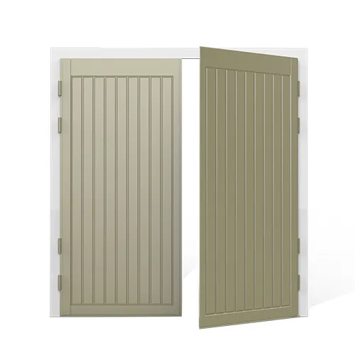 Berkley Style Side Hinged garage doors