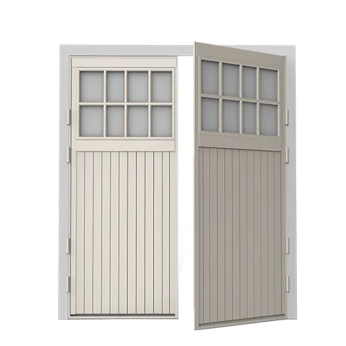 Side Hinged garage doors