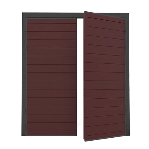 hertford Style Side Hinged garage doors