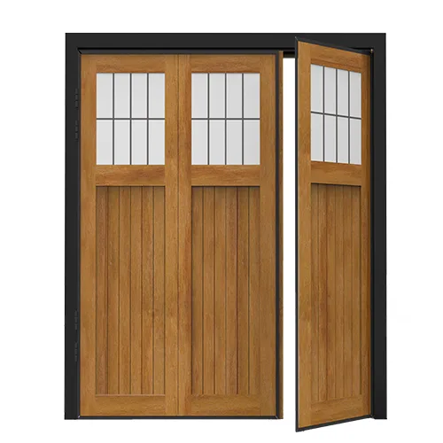 Side Hinged garage doors