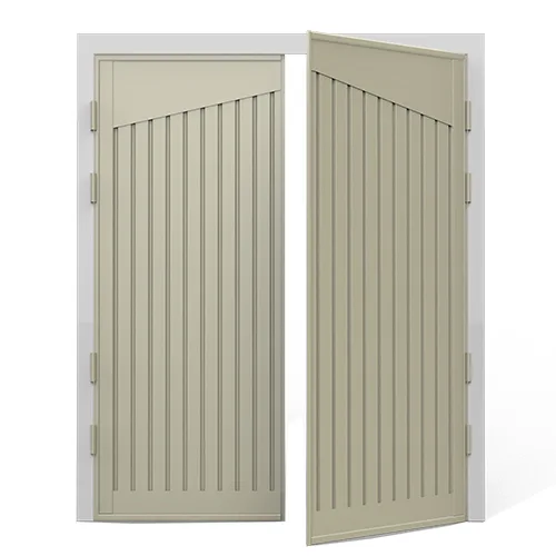 Wentworth style side hinged garage door