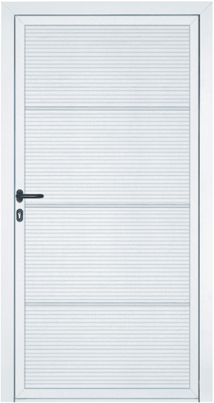 Microline style side garage side door