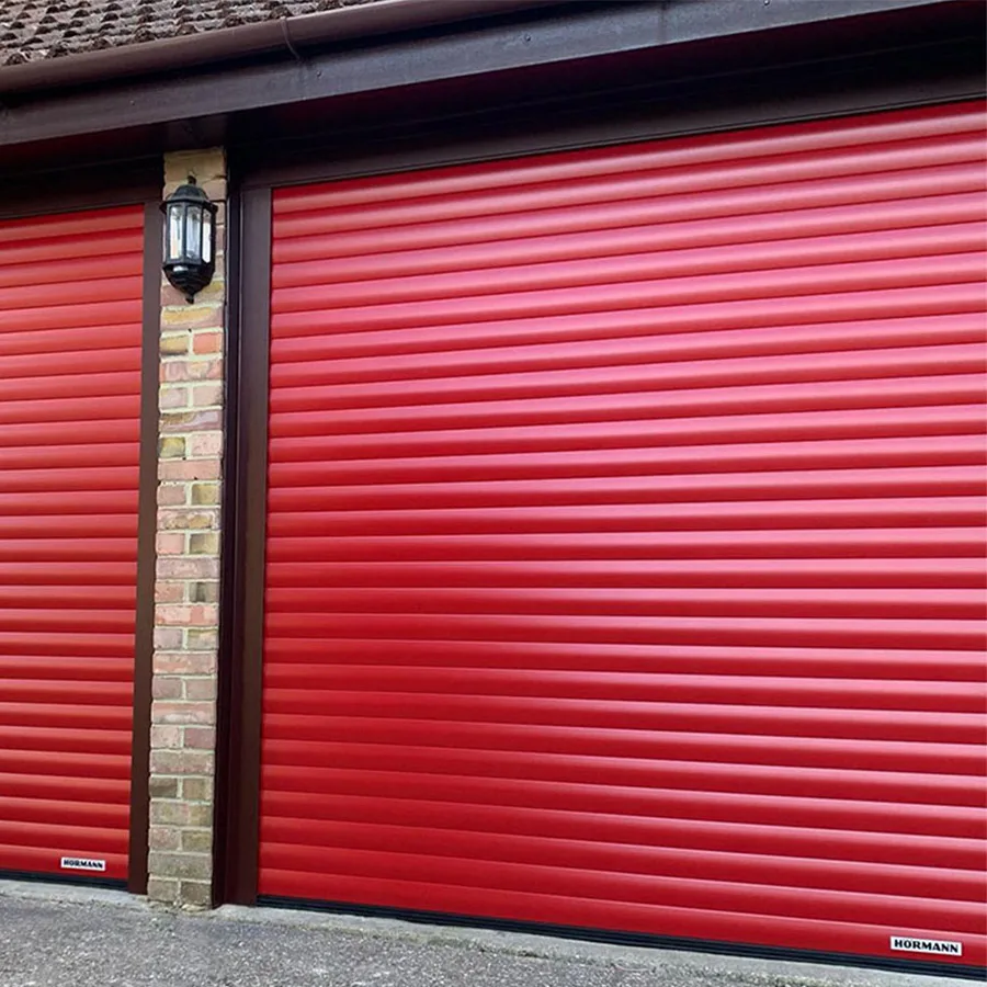 Hormann Red Roller Shutter Doors