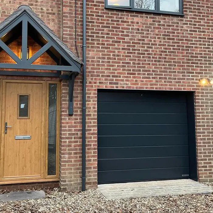 Anthracite Grey Hormann Sectional Garage Door