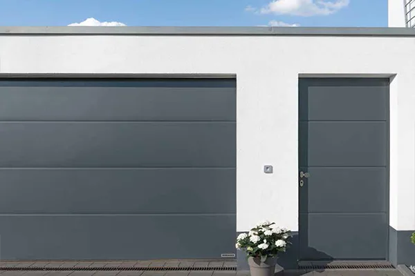 Anthracite Grey Hormann Garage Side Door Newbury