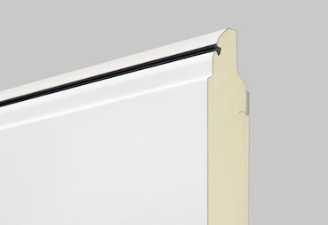 double skinned LPU 42 garage door panel ensures excellent thermal insulation