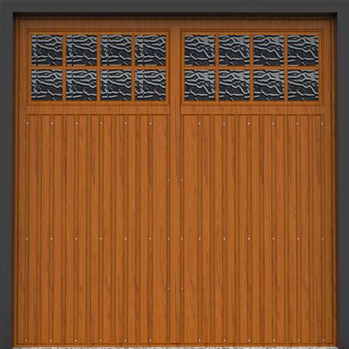 Glazed Up and Over Garage Doors