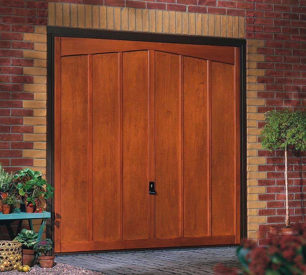 Timber Up and Over Garage Door