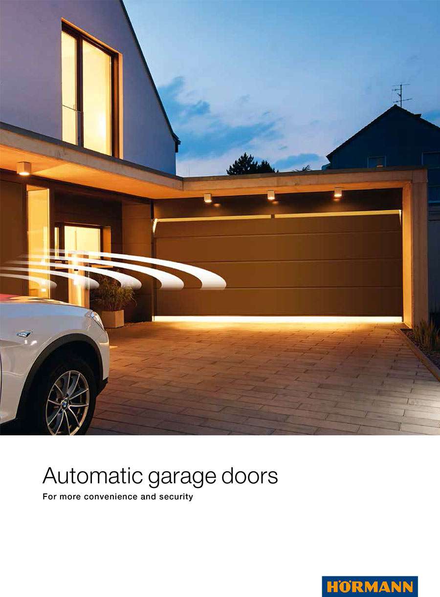 Automatic Garage Door Brochure from Hormann 2025