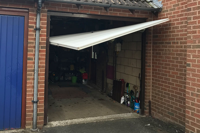 Fixing garage door opening issues