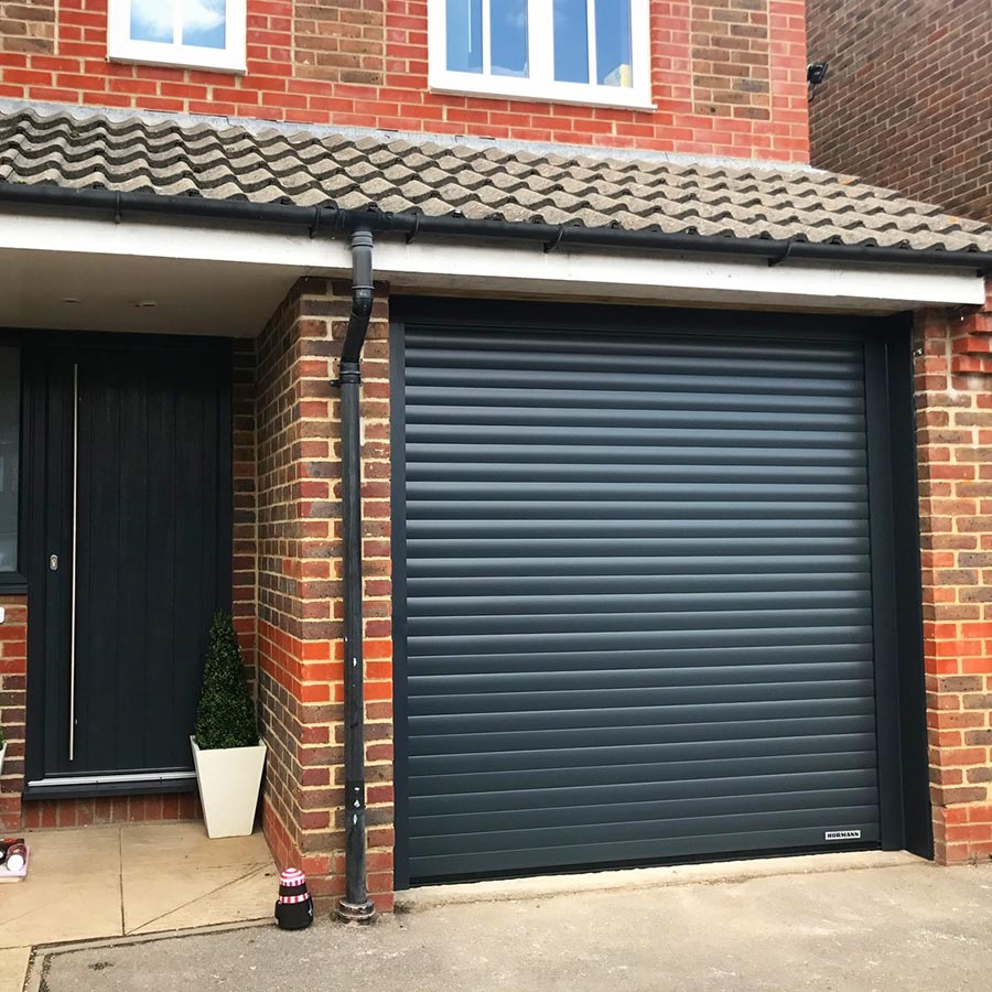 Hormann Rollmatic 2 in Anthracite Grey